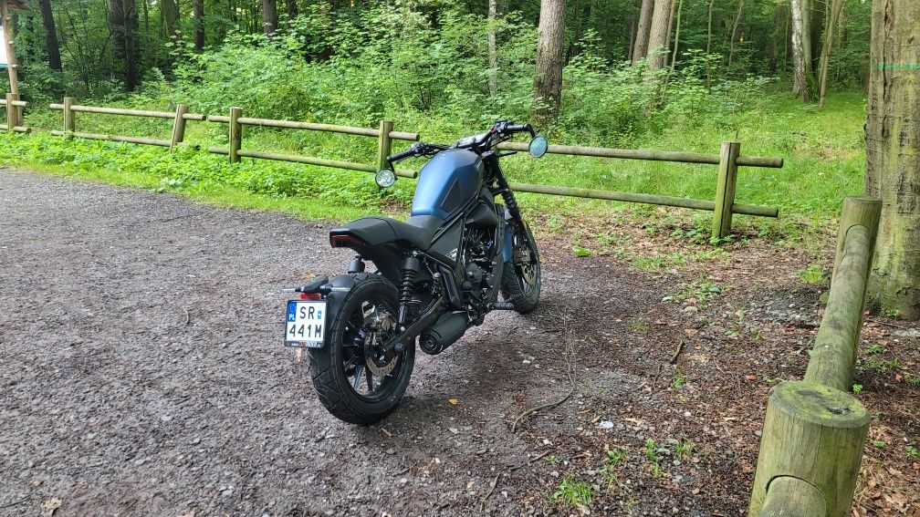 Wynajem motocykla, prawko kat. B, Zontes 125C, Pożycz Moplika