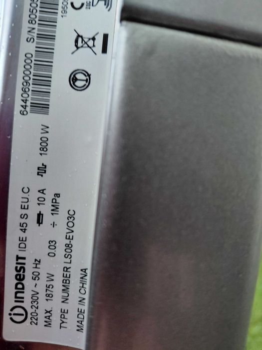 Zmywarka Indesit IDE 45S EU