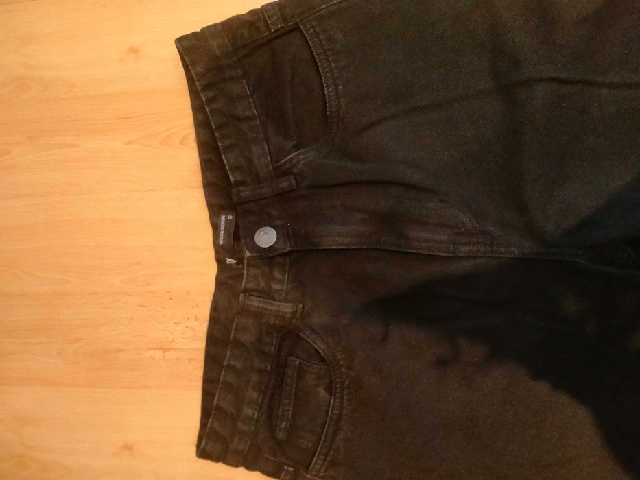 Spodnie jeansowe czarne rozmiar 164