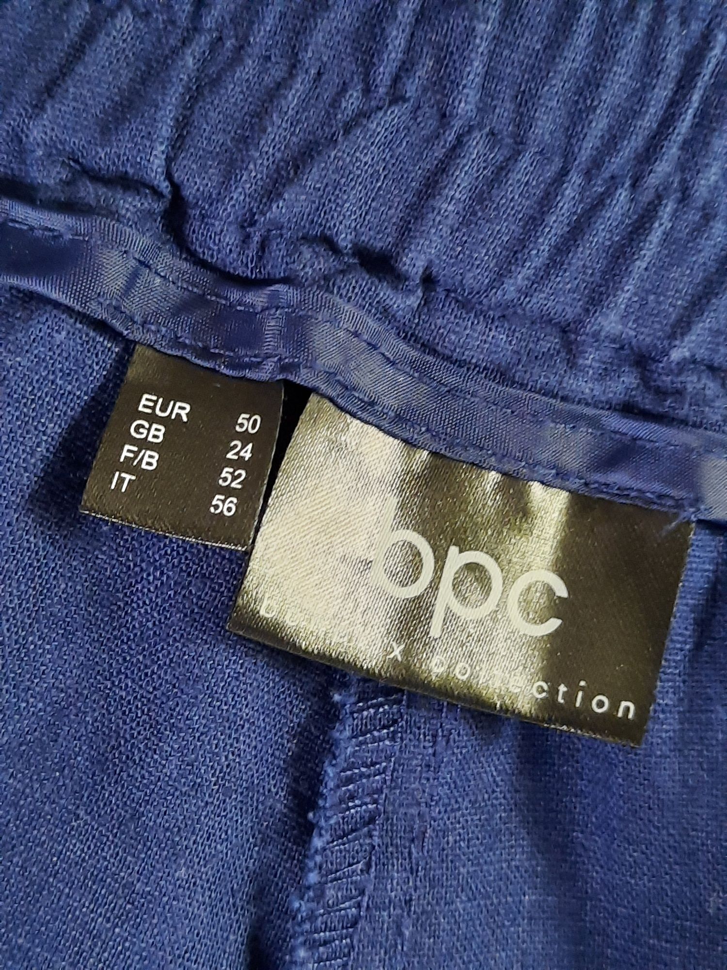 Lniana spodnie lato BPC roz.50, 52, XXL