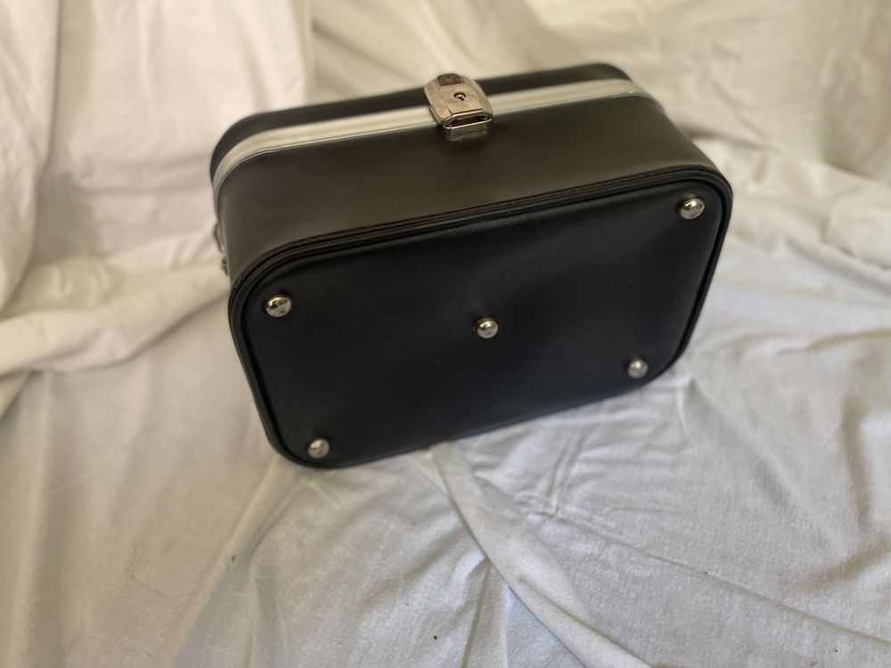 Necessaire Azul Escuro Vintage