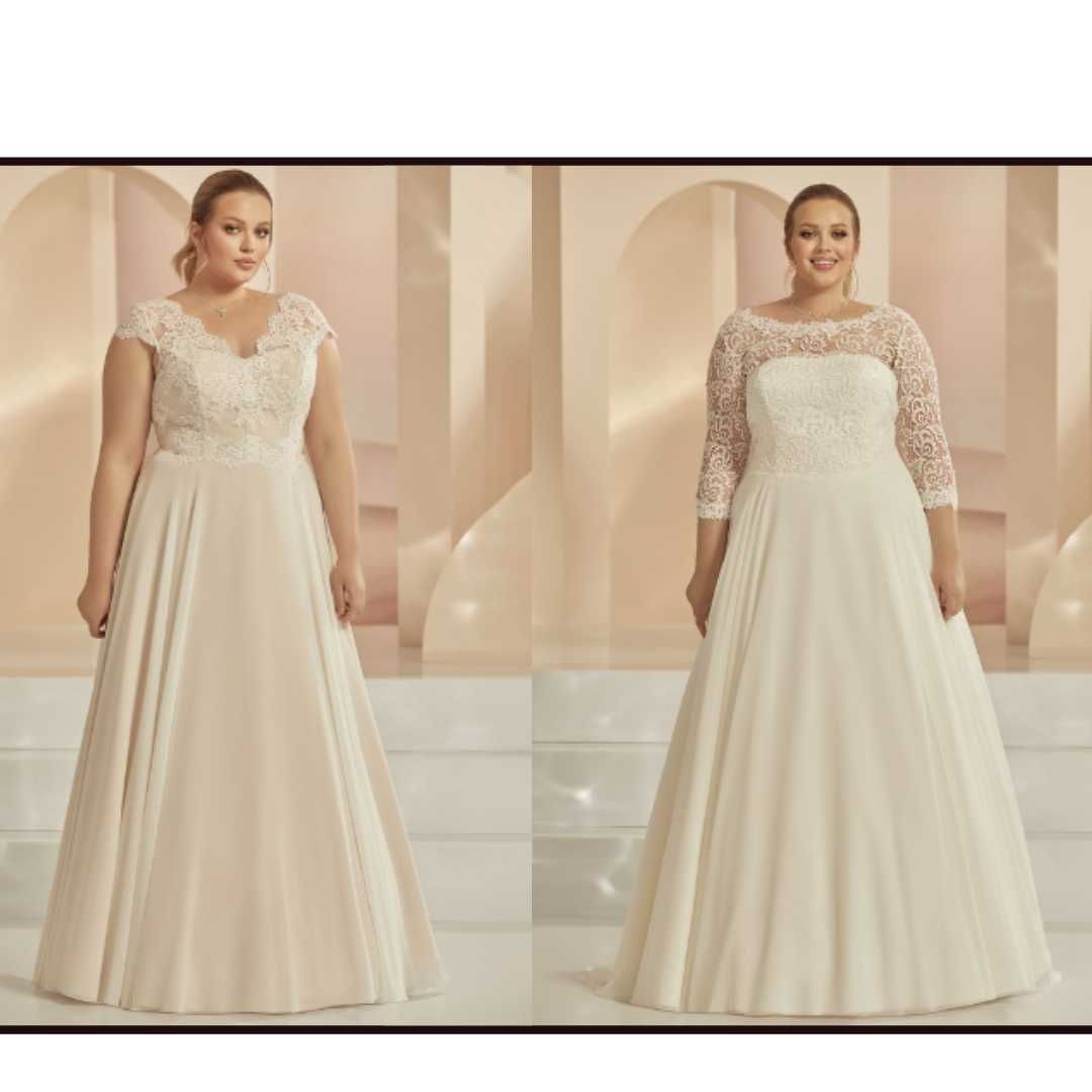 Vestidos de noiva grandes, até 10XL, na ROSSY NOIVAS desde 300€