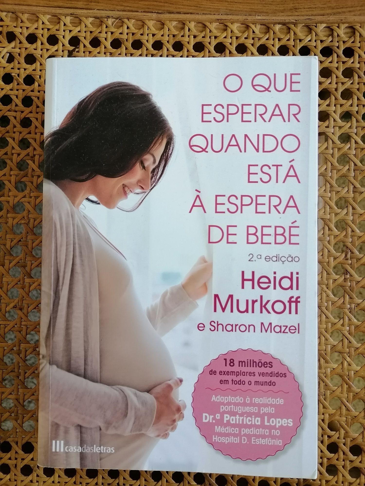 Livro "O que esperar quando está à espera de bebé"