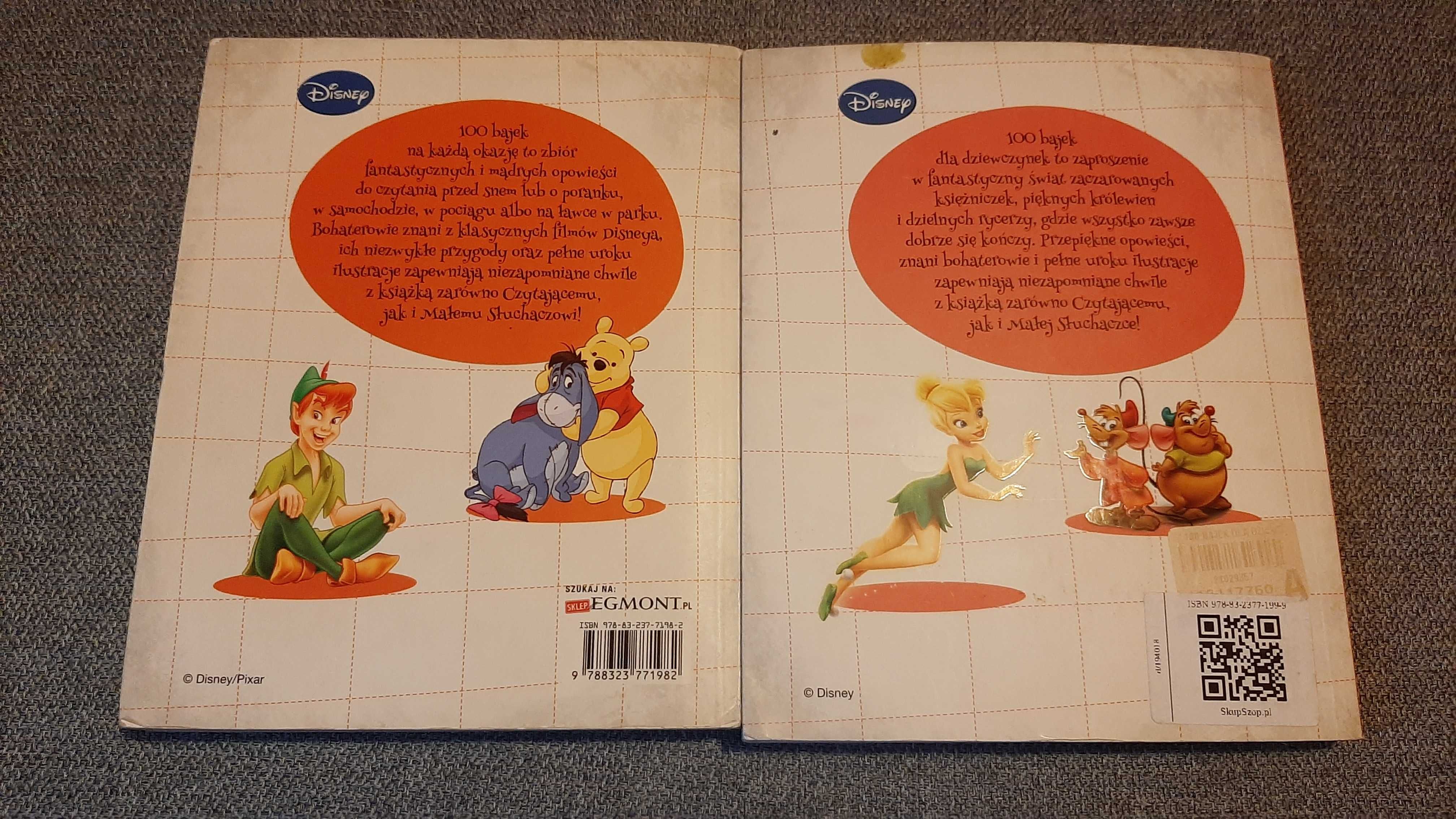 Disney 100 bajek na każdą okazję 100 bajek dla dziewczynek opowiadania
