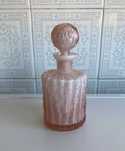 Frasco em vidro de perfume antigo