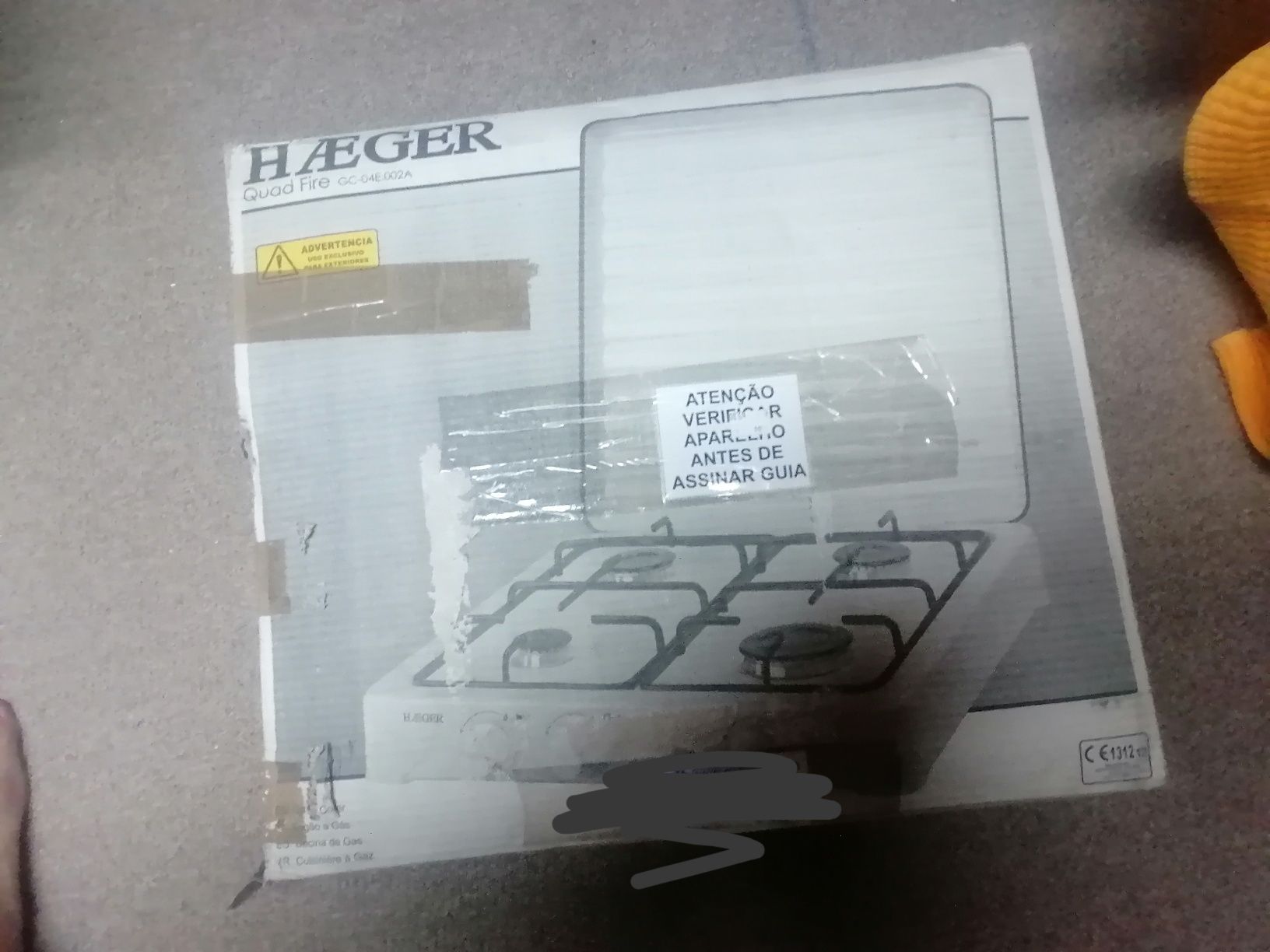 Fogão Haeger 4 BICOS NOVO