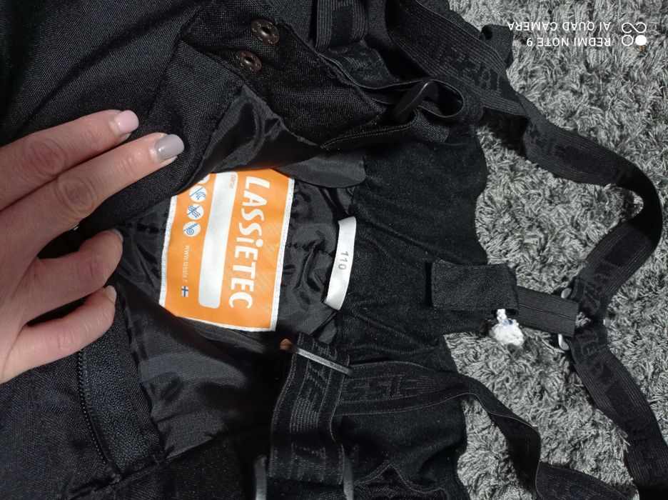 Новые зимние штаны полукомбинезон lassie от reima р 110