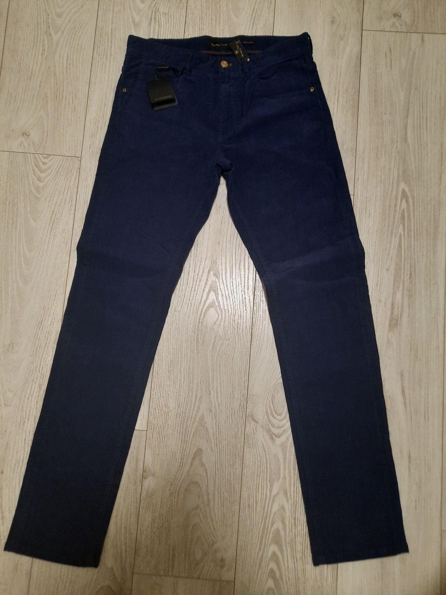 Sztruksy Spodnie meskie Massimo Dutti rozmiar 38