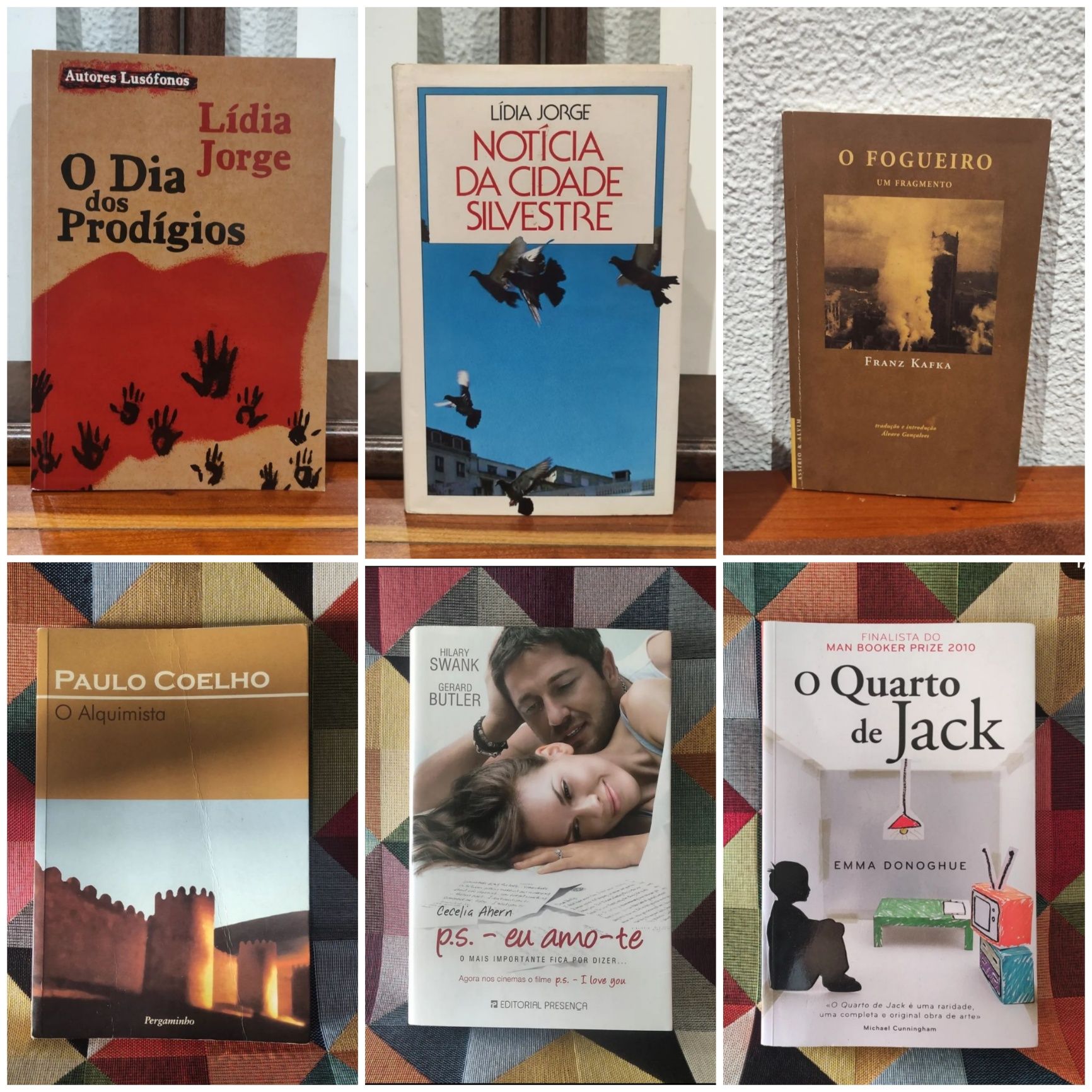 Vários livros entre 3 a 5€