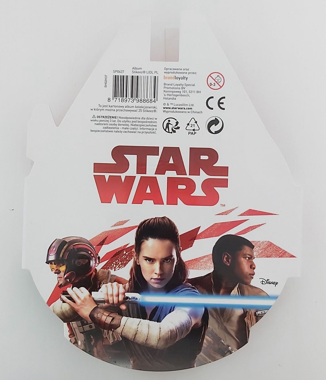 Stikeez Star Wars Lidl album i figurki