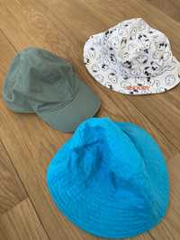 Zestaw czapki i kapelusiki - 3/4 lata