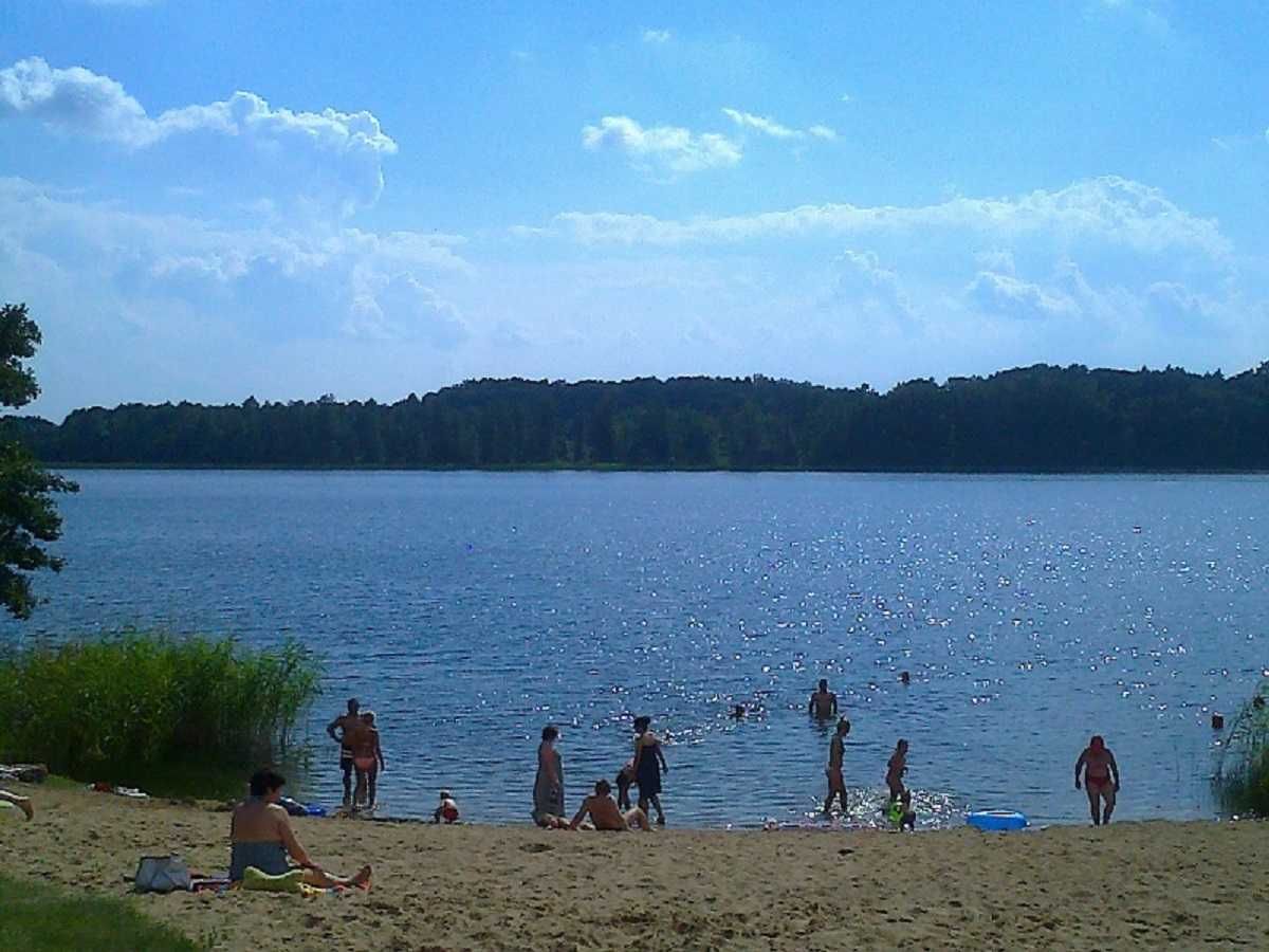 22-25.07 Domek z bala nad jeziorem  Mazury balia łowisko plaża Giżycko