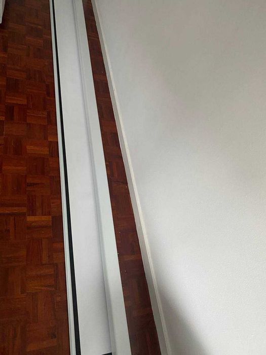 Tela de projeção grande