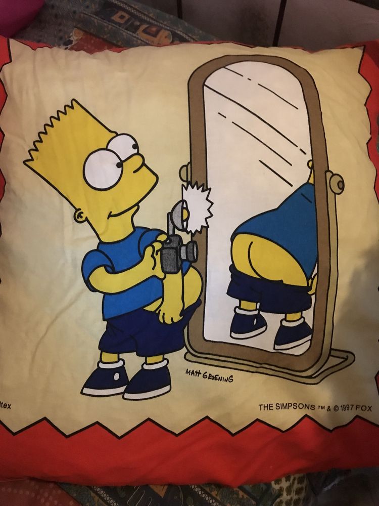 Almofadas decorativas dos simpsons