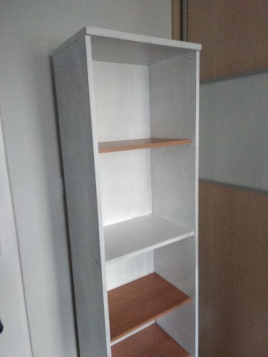 Regał  biały 185 cm