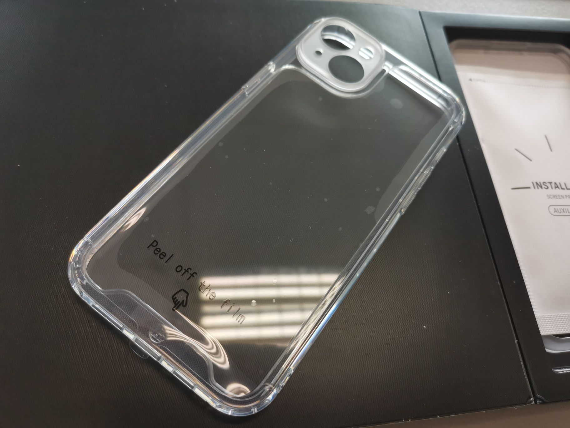 Zestaw Etui 2 szkła hartowane 2 szkła na aparat do Iphone 14 Plus Mega