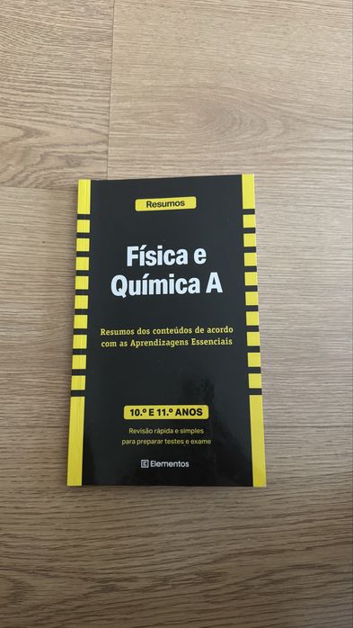 Resumos Física e Química 10° e 11° anos