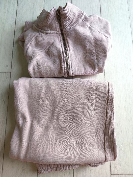 Dres szerokie spodnie bluza zasówana Primark 152 158