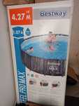Ogrodowy basen stelażowy Bestway STEEL-PRO MAX™ o wymiarach 427 x 107