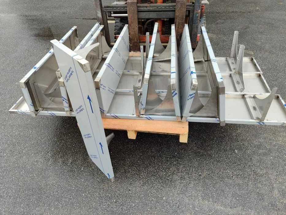 Prateleiras em inox - NOVAS