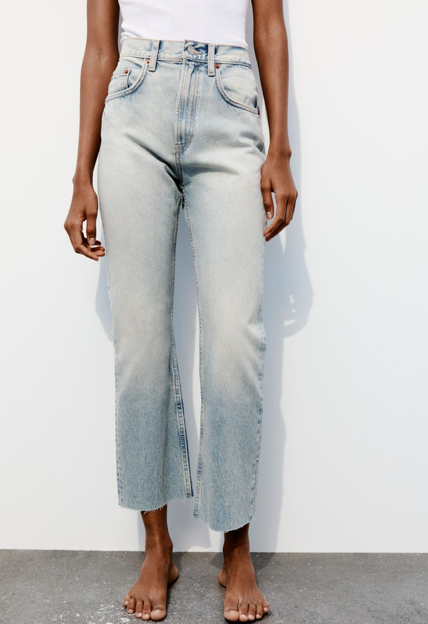 Zara Straight трендові жіночі джинси