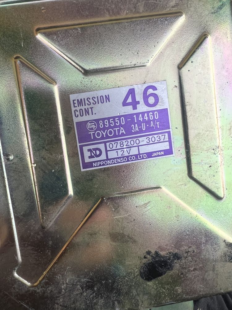 Блок управления efi на TOYOTA CARINA AA60 3AU 89550-14460