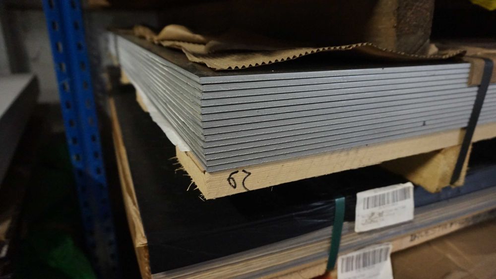 Blacha aluminiowa, aluminium 6x1500x3000 gat. 5754