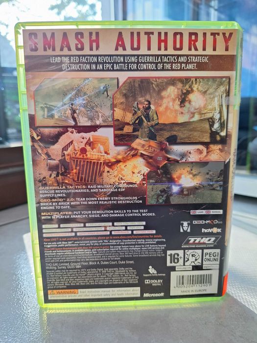 Red Faction Guerrilla Xbox 360, CentrumGrania