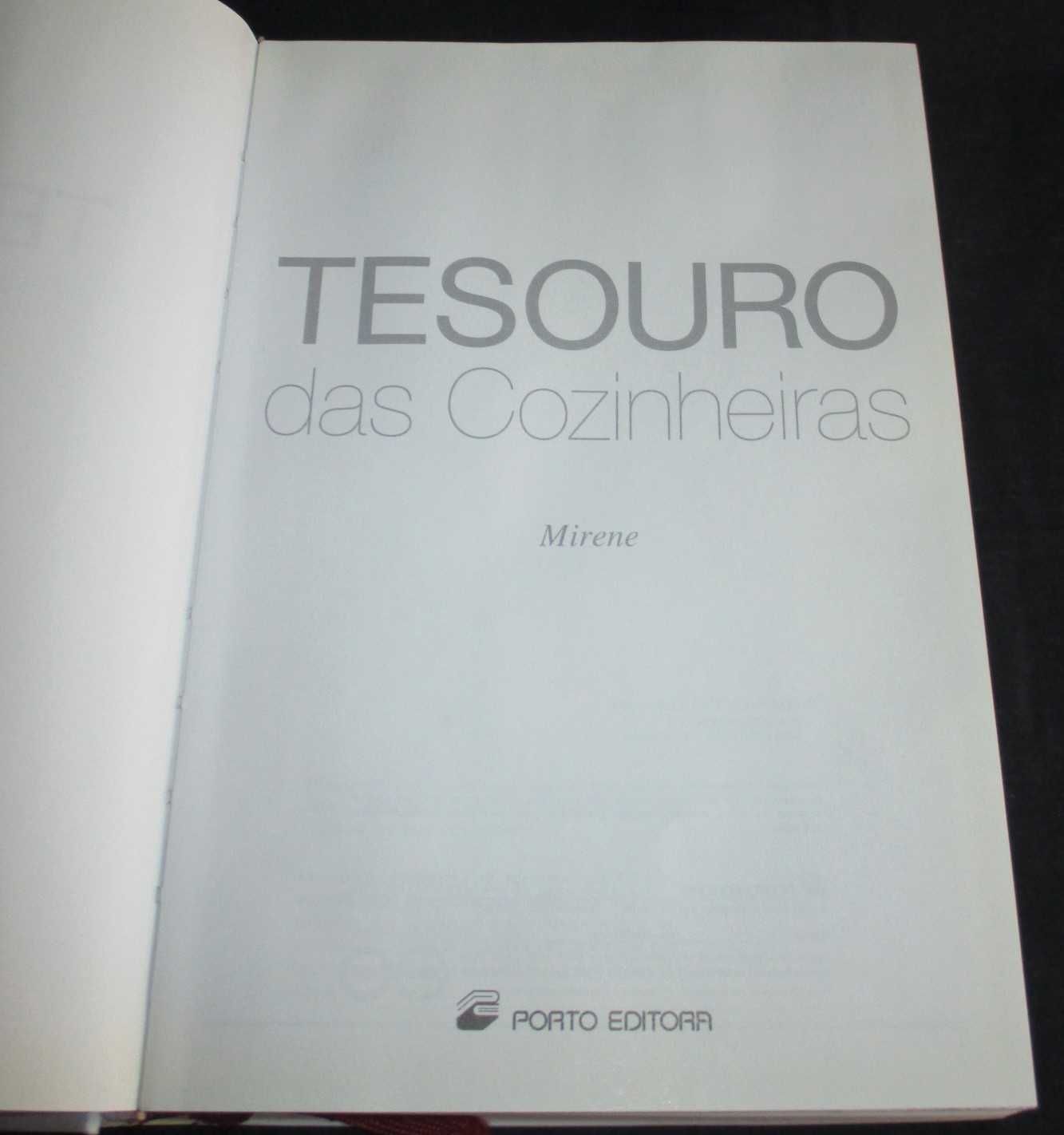 Livro Tesouro das Cozinheiras Miréne