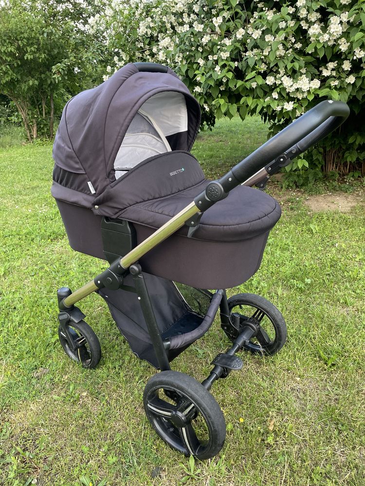 Wózek 3w1 bebetto nico estilo + skorupa cybex cloud Q 13kg