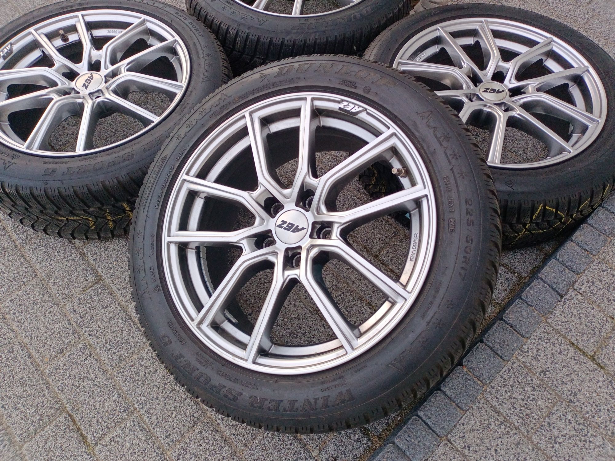 Koła 17" 5x112 Opony 225/50/17 Mercedes VW Passat B8 B7 CC audi A4 a6