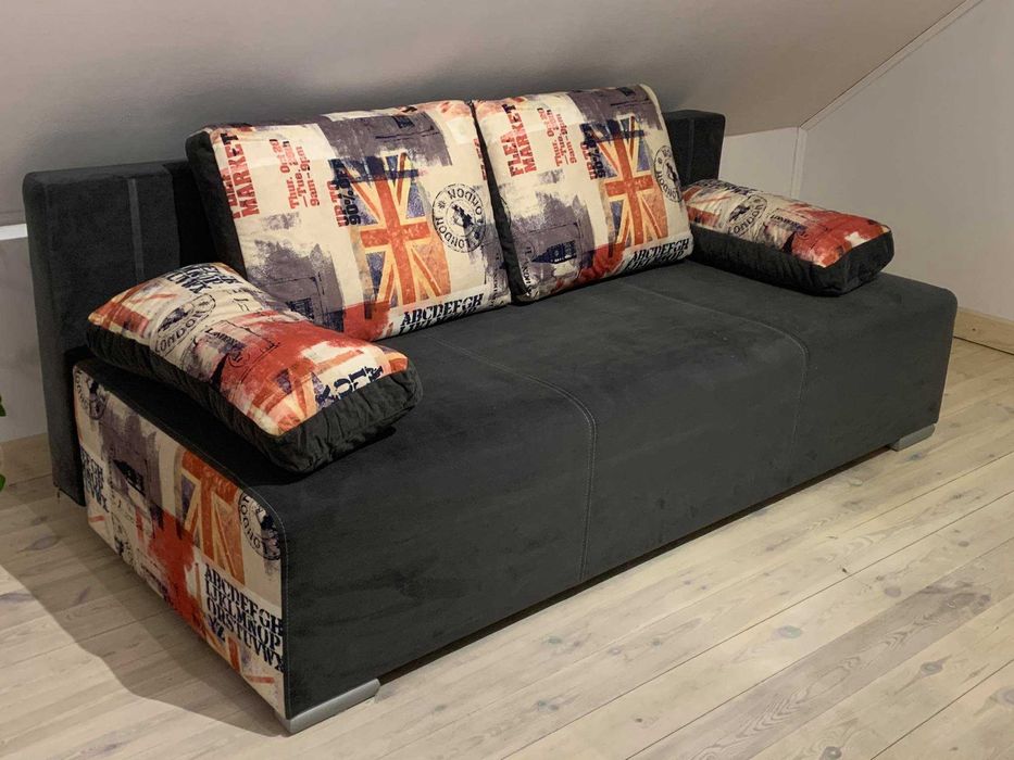 Wygodna sofa 3 osobowa rozkładana