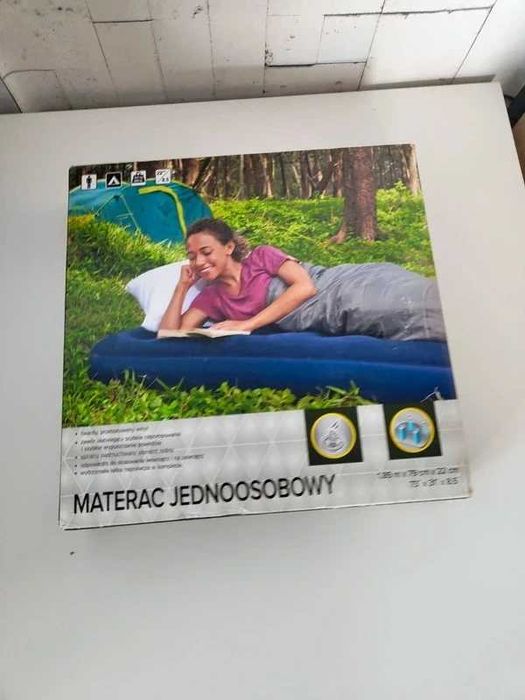Materac jednoosobowy nowy nieużywany