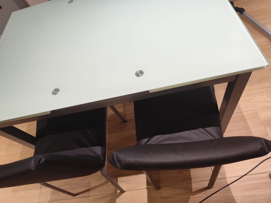 Mesa de cozinha de abrir