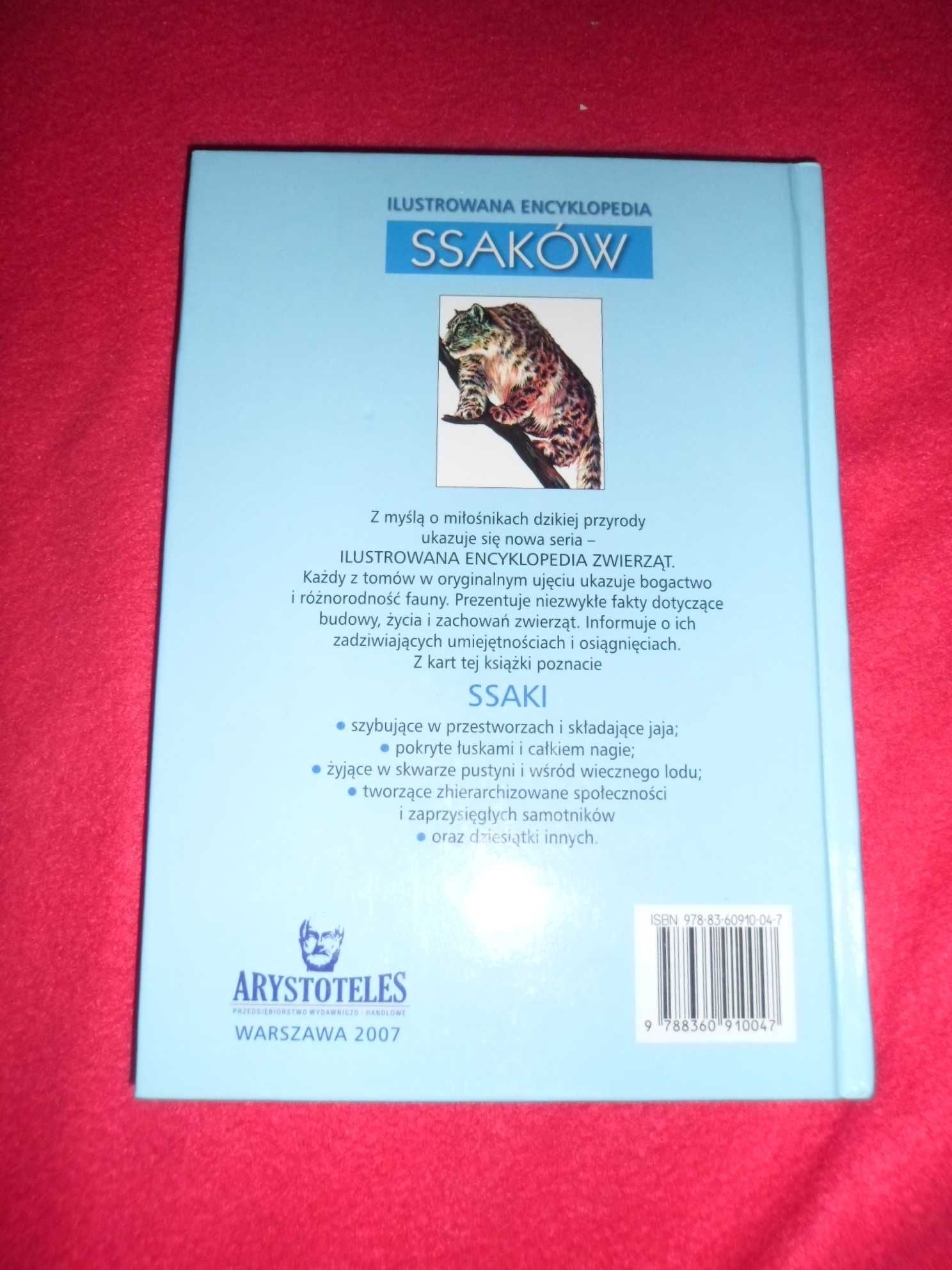 Ilustrowana encyklopedia ssaków [ tekst  Andrzej Trepka , Ilustracja K