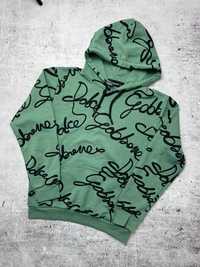 Bluza hoodie z kapturem dolce & gabbana z nowszej kolekcji