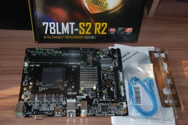 Материнская плата Gigabyte 78LMT-S2 sAM3+AMD Phenom II x4 B95+8GB ddr3