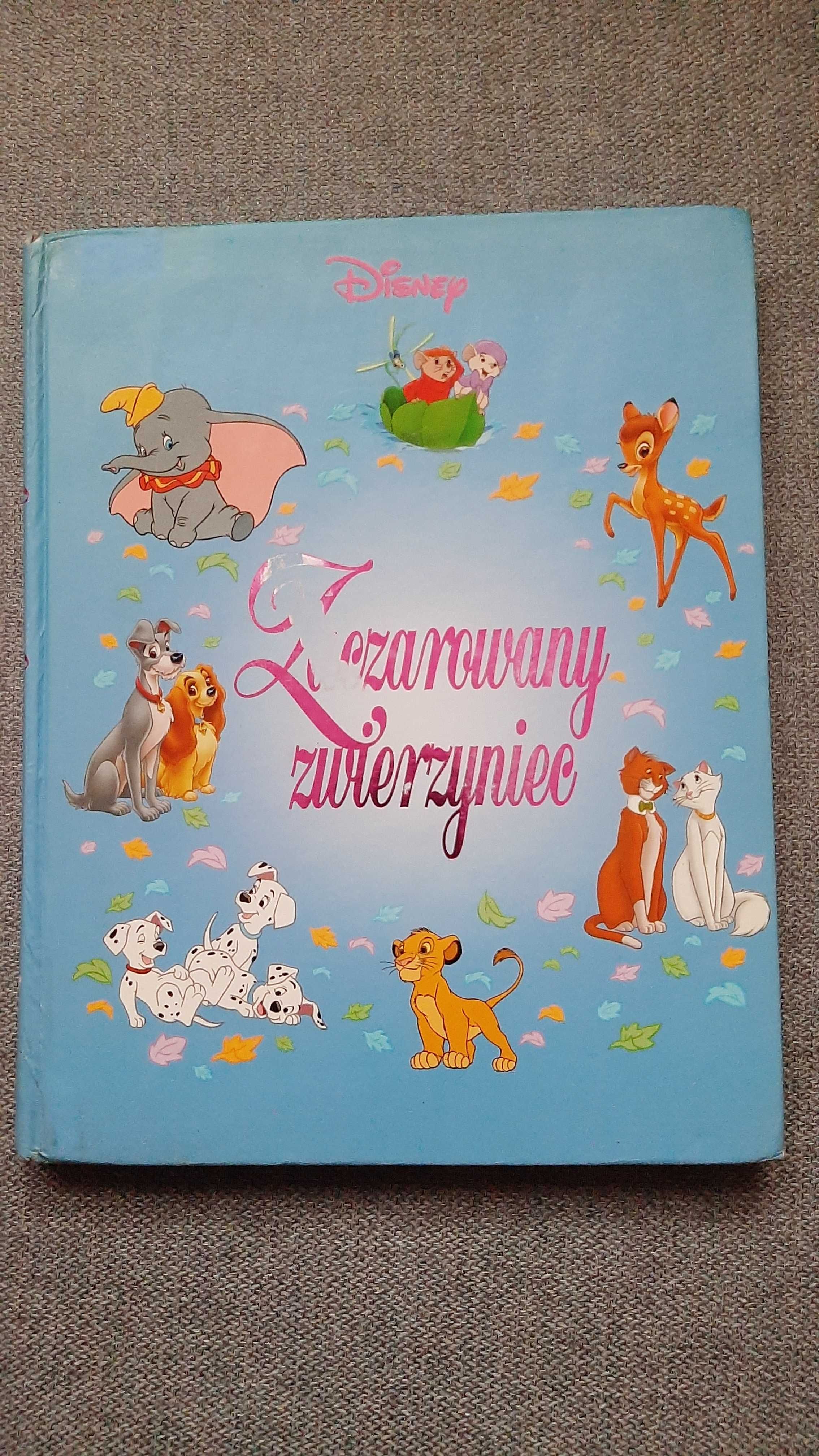 Disney zaczarowany zwierzyniec Bambi Dumbo Aryskotraci 101 Dalmatyńczy