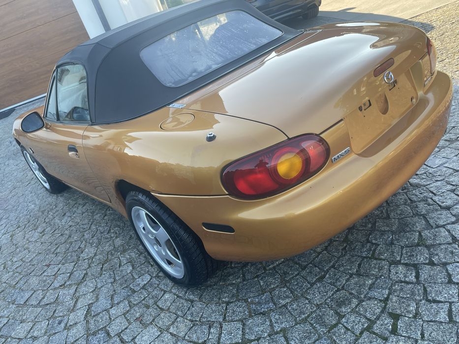 Mazda Mx5 Samba Gold Nowy Dach Serwisowana