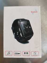 Czarny Smart Watch .Zegarek Bluetooth