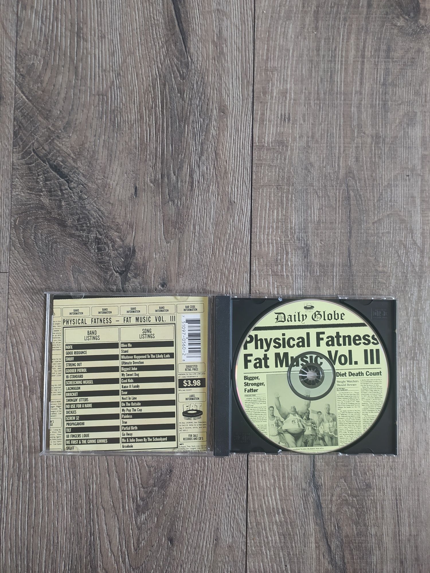 Płyta CD Physical Fatness Fat Music Vol III Wysyłka