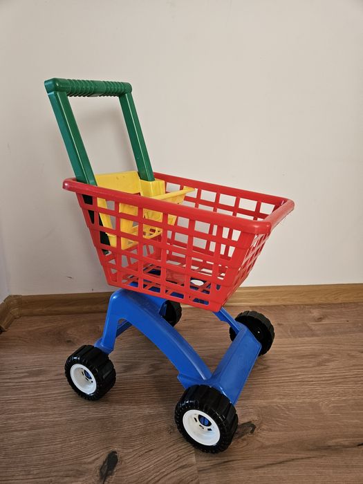 Zabawka wózek na zakupy