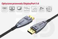 Kabel Unitek DisplayPort światłowód 5m