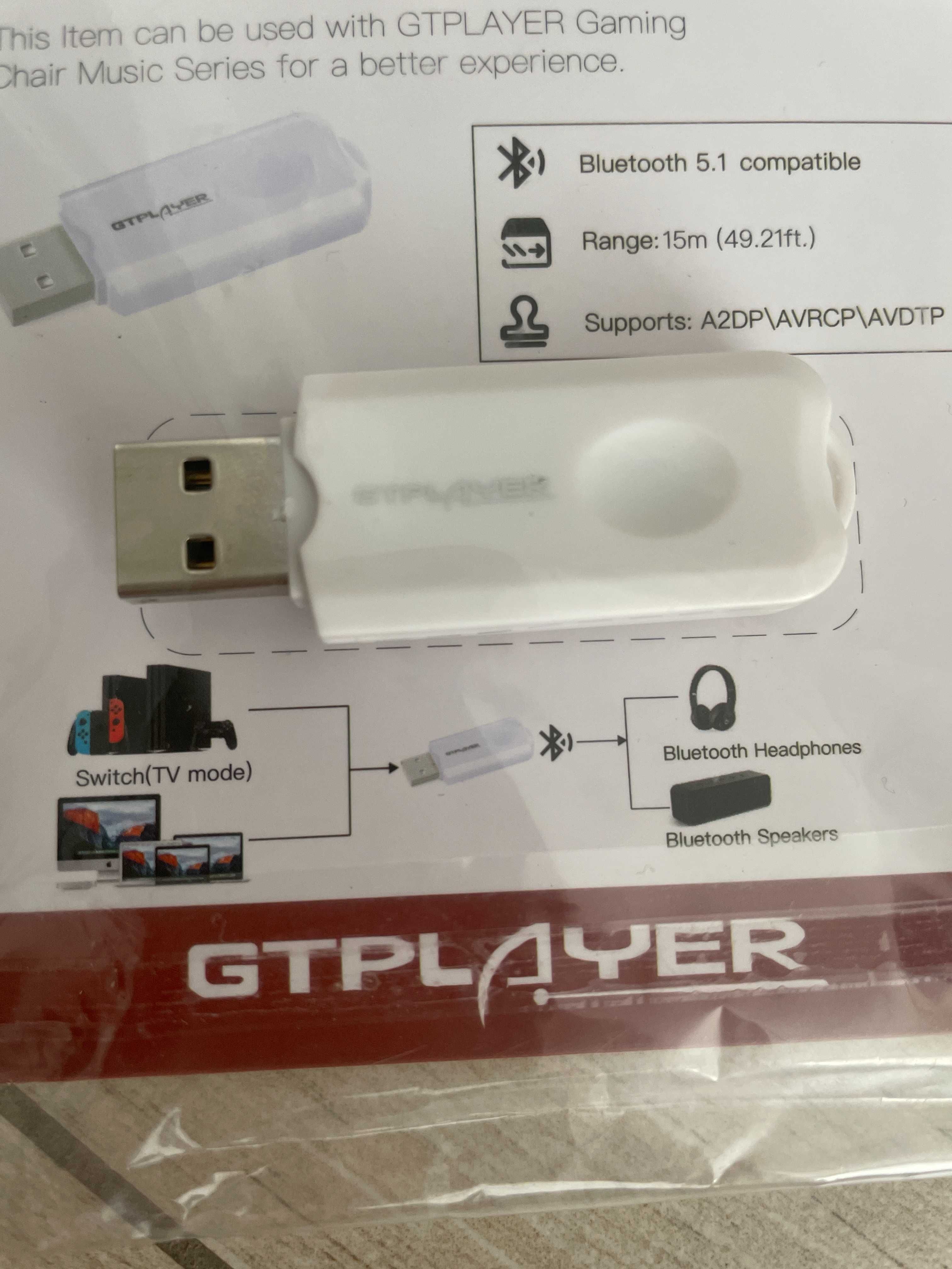 USB Bluetooth GTPLAYER GT Lynck1 dla Windows XP/Vista/7/8/Win10