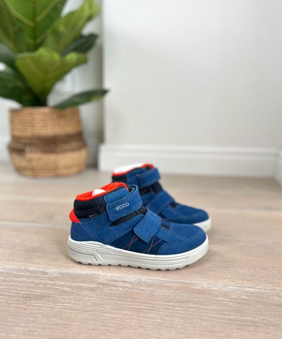 Стильные ботинки на мальчика Ecco  ( зима ) Оригинал! Размер - 33, 34