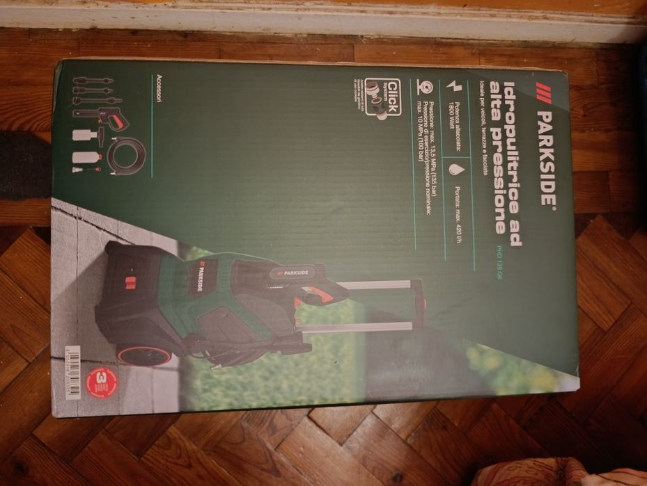 Lavadora alta pressão Parkside Lidl 1800W