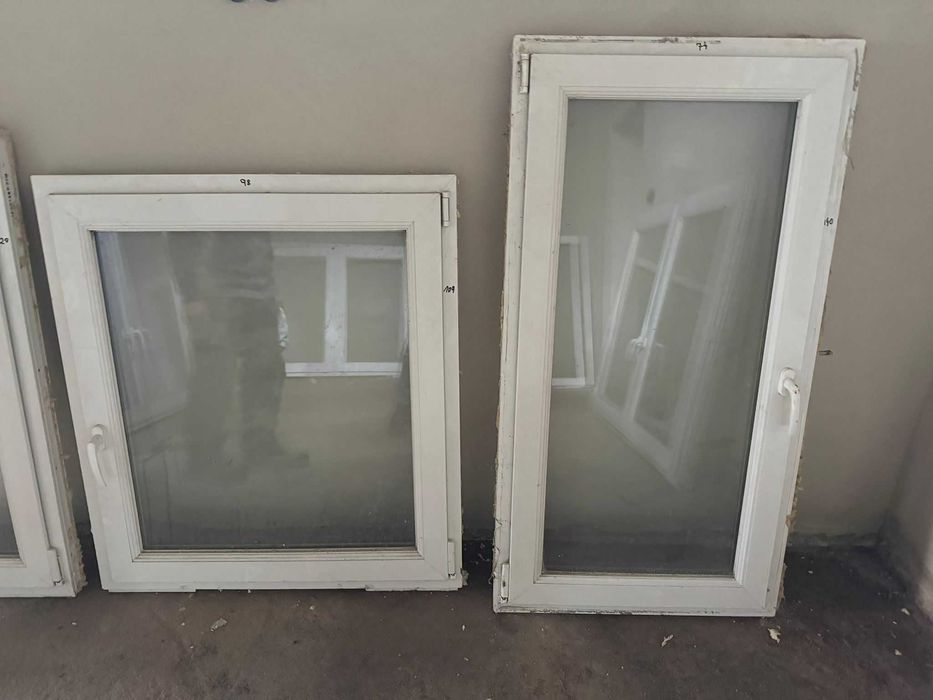 okno  2 skrzydłowe Plastik