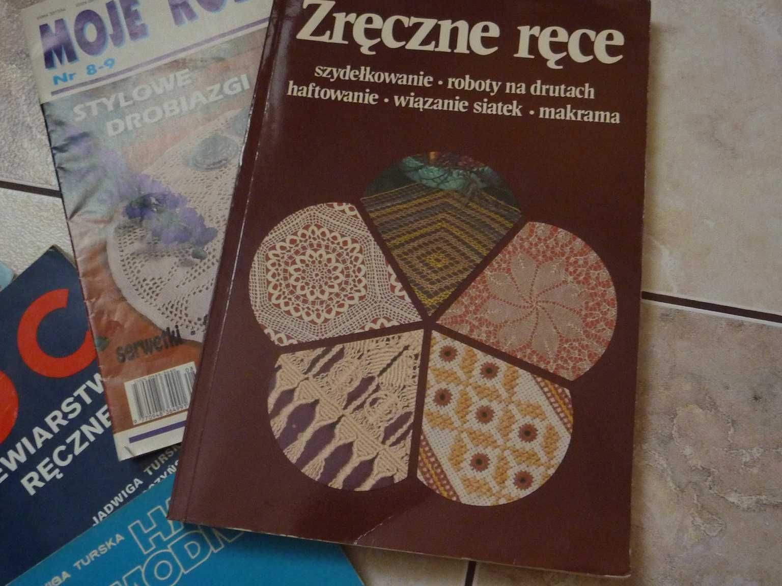 Haft modny Zręczne ręce ABC dziewiarstwa GRATIS zestaw 3 książekgratis