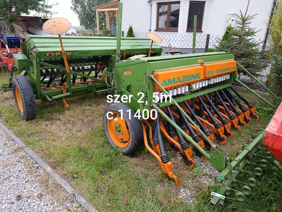 Siewnik zbożowy hassia amazone d8 , d9 talerzowy isaria