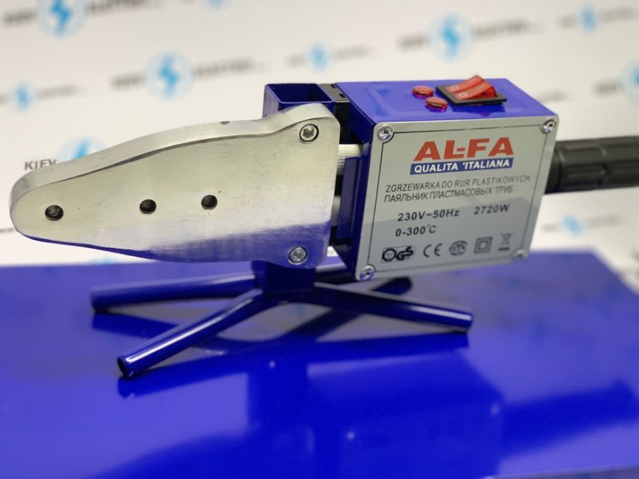 Паяльник для пластиковых труб AL-FA LPW02 2720W (Чехия) Набор инструм